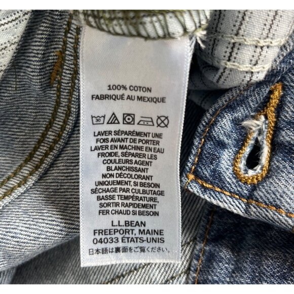 LL Bean Jeans Medium Wash Mens 42 X 30 Blue - Picture 8 of 10